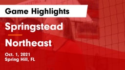 Springstead  vs Northeast  Game Highlights - Oct. 1, 2021