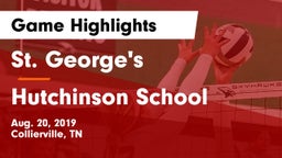 St. George's  vs Hutchinson School Game Highlights - Aug. 20, 2019