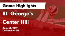 St. George's  vs Center Hill Game Highlights - Aug. 31, 2019