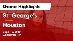 St. George's  vs Houston  Game Highlights - Sept. 10, 2019