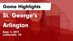 St. George's  vs Arlington  Game Highlights - Sept. 4, 2021