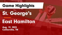 St. George's  vs East Hamilton  Game Highlights - Aug. 19, 2023