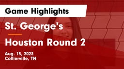 St. George's  vs Houston Round 2 Game Highlights - Aug. 15, 2023