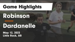 Robinson  vs Dardanelle  Game Highlights - May 12, 2023