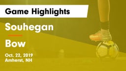 Souhegan  vs Bow  Game Highlights - Oct. 22, 2019