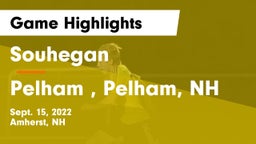 Souhegan  vs Pelham , Pelham, NH Game Highlights - Sept. 15, 2022
