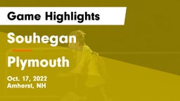 Souhegan  vs Plymouth  Game Highlights - Oct. 17, 2022