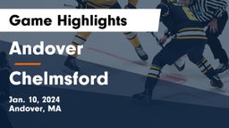 Andover  vs Chelmsford  Game Highlights - Jan. 10, 2024