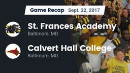 Recap: St. Frances Academy  vs. Calvert Hall College  2017