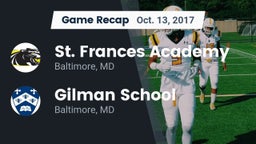 Recap: St. Frances Academy  vs. Gilman School 2017