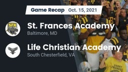 Recap: St. Frances Academy  vs. Life Christian Academy  2021