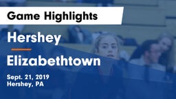 Hershey  vs Elizabethtown Game Highlights - Sept. 21, 2019
