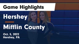 Hershey  vs Mifflin County  Game Highlights - Oct. 5, 2022