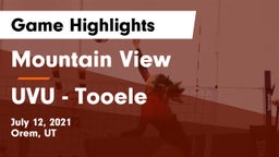 Mountain View  vs UVU - Tooele Game Highlights - July 12, 2021