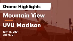 Mountain View  vs UVU Madison Game Highlights - July 13, 2021