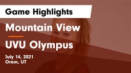Mountain View  vs UVU Olympus Game Highlights - July 14, 2021