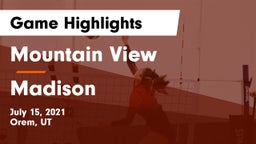 Mountain View  vs Madison Game Highlights - July 15, 2021