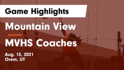 Mountain View  vs MVHS Coaches Game Highlights - Aug. 13, 2021