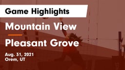 Mountain View  vs Pleasant Grove  Game Highlights - Aug. 31, 2021