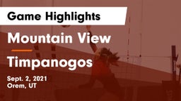 Mountain View  vs Timpanogos  Game Highlights - Sept. 2, 2021