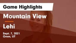 Mountain View  vs Lehi  Game Highlights - Sept. 7, 2021