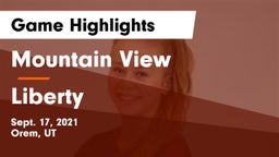 Mountain View  vs Liberty  Game Highlights - Sept. 17, 2021