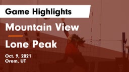 Mountain View  vs Lone Peak  Game Highlights - Oct. 9, 2021