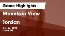 Mountain View  vs Jordan  Game Highlights - Oct. 26, 2021