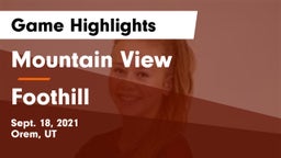 Mountain View  vs Foothill  Game Highlights - Sept. 18, 2021