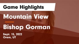 Mountain View  vs Bishop Gorman  Game Highlights - Sept. 15, 2022
