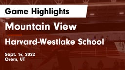 Mountain View  vs Harvard-Westlake School Game Highlights - Sept. 16, 2022