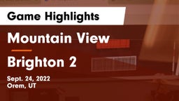 Mountain View  vs Brighton 2 Game Highlights - Sept. 24, 2022
