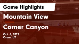 Mountain View  vs Corner Canyon  Game Highlights - Oct. 6, 2022