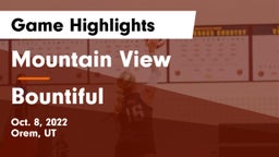Mountain View  vs Bountiful  Game Highlights - Oct. 8, 2022
