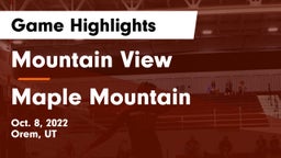 Mountain View  vs Maple Mountain  Game Highlights - Oct. 8, 2022