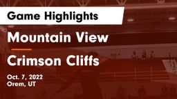 Mountain View  vs Crimson Cliffs Game Highlights - Oct. 7, 2022