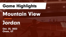 Mountain View  vs Jordan  Game Highlights - Oct. 25, 2022