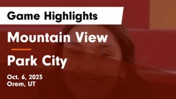 Mountain View  vs Park City  Game Highlights - Oct. 6, 2023