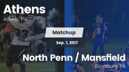 Matchup: Athens  vs. North Penn / Mansfield  2017