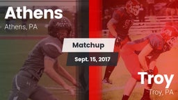 Matchup: Athens  vs. Troy  2017