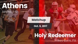Matchup: Athens  vs. Holy Redeemer  2017