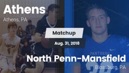 Matchup: Athens  vs. North Penn-Mansfield 2018