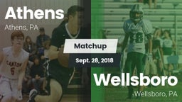 Matchup: Athens  vs. Wellsboro  2018