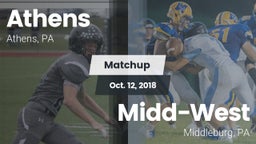 Matchup: Athens  vs. Midd-West  2018