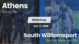 Matchup: Athens  vs. South Williamsport  2020