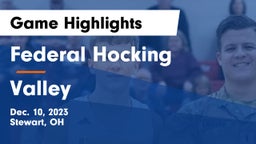 Federal Hocking  vs Valley  Game Highlights - Dec. 10, 2023
