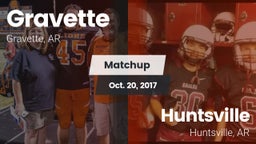 Matchup: Gravette  vs. Huntsville  2017