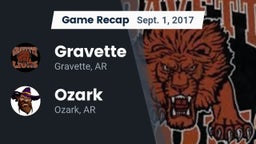Recap: Gravette  vs. Ozark  2017