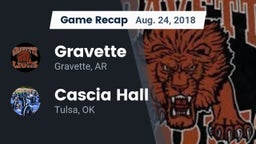 Recap: Gravette  vs. Cascia Hall  2018