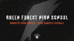 Gravette football highlights Green Forest High School